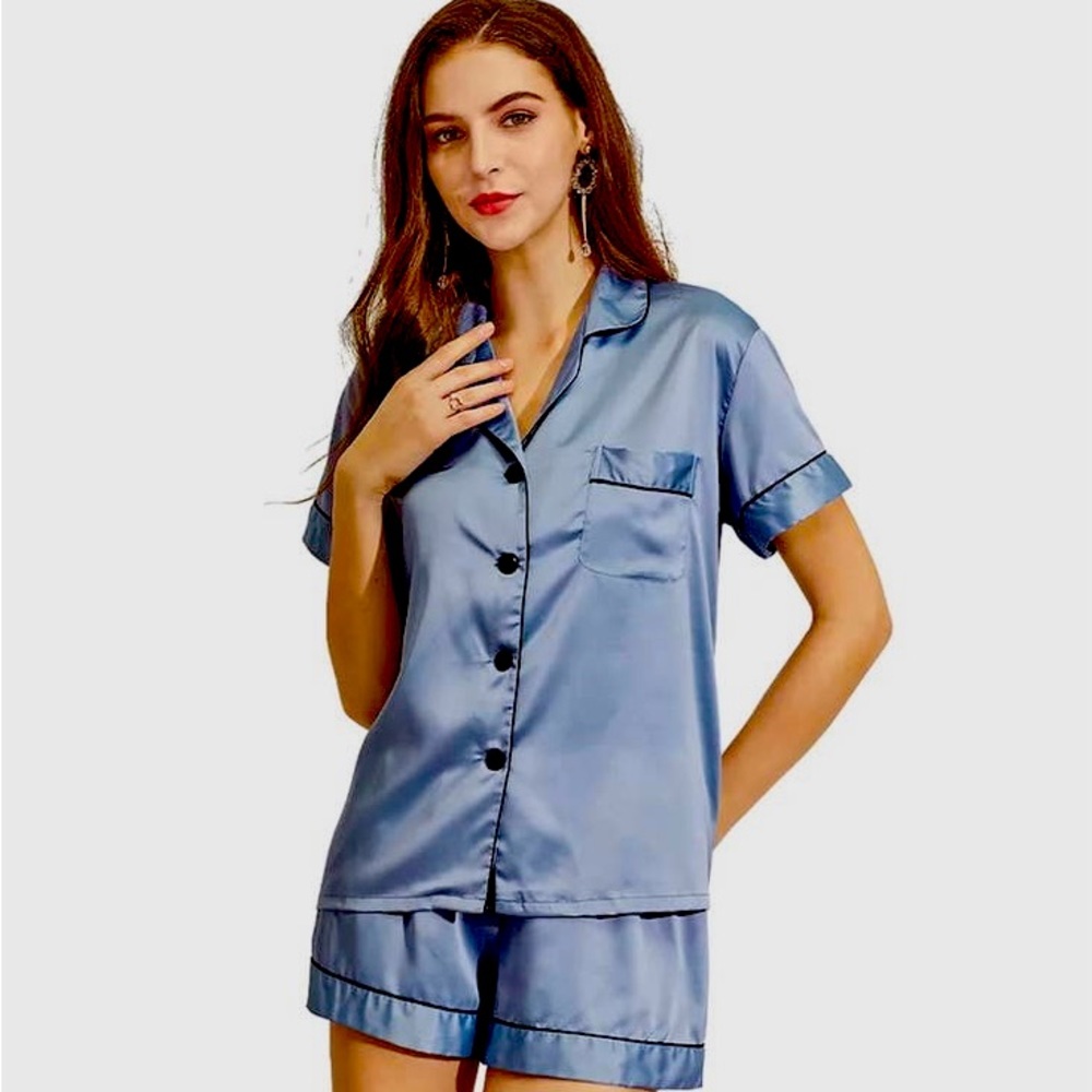 Jammie Jam Pajamas (Dust Blue)